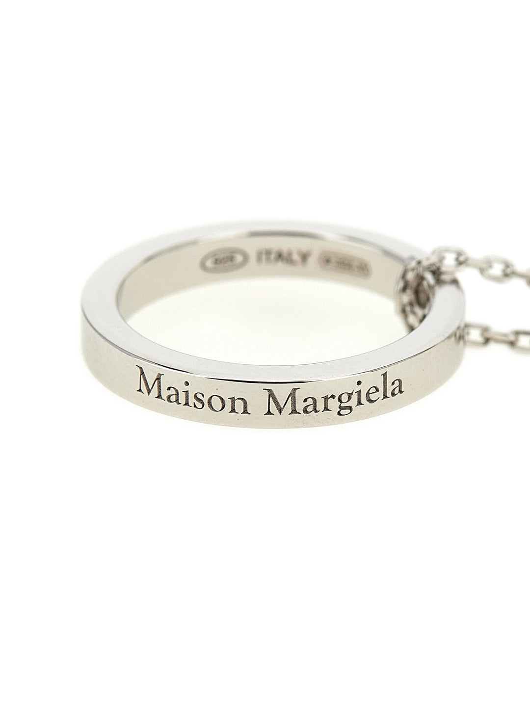 Maison Margiela Ring Necklace Jewelry - Silver | 3eb0f07bf7a73fa07be6b580c7a3ac671fc23249