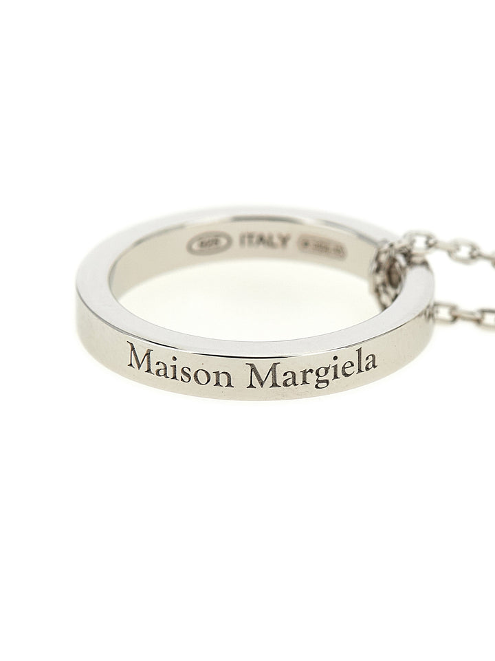 Maison Margiela Ring Necklace Jewelry - Silver | 3eb0f07bf7a73fa07be6b580c7a3ac671fc23249