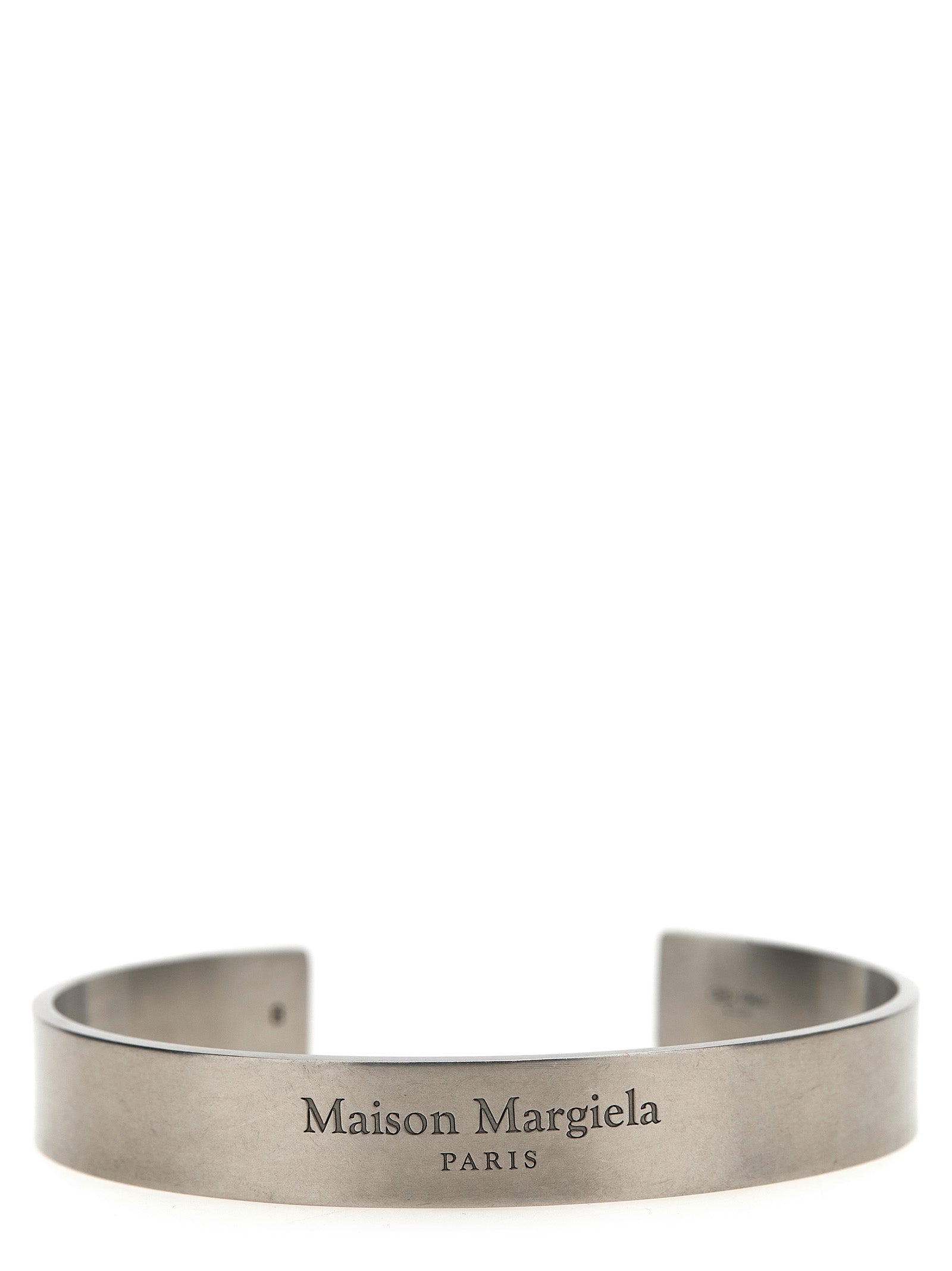 Maison Margiela Logo Bracelet Jewelry Silver | Wanan Luxury