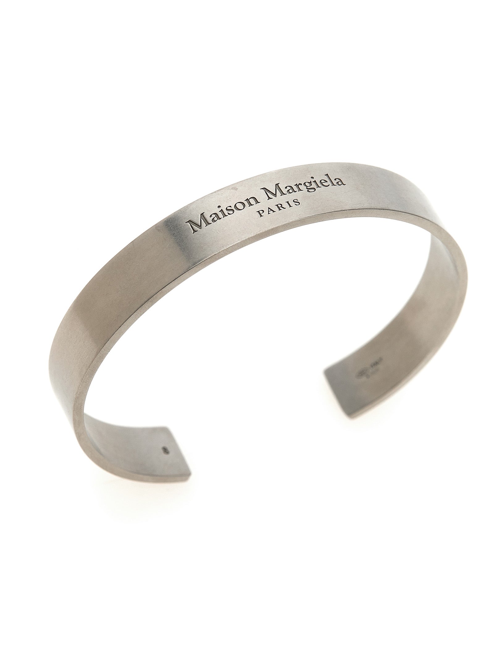 Maison Margiela Logo Bracelet Jewelry Silver | Wanan Luxury