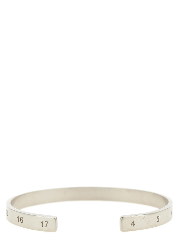 Maison Margiela Numeric Jewelry - Silver | cd6fc6b2f358ec25e642f86e921ab10c9f822dd5