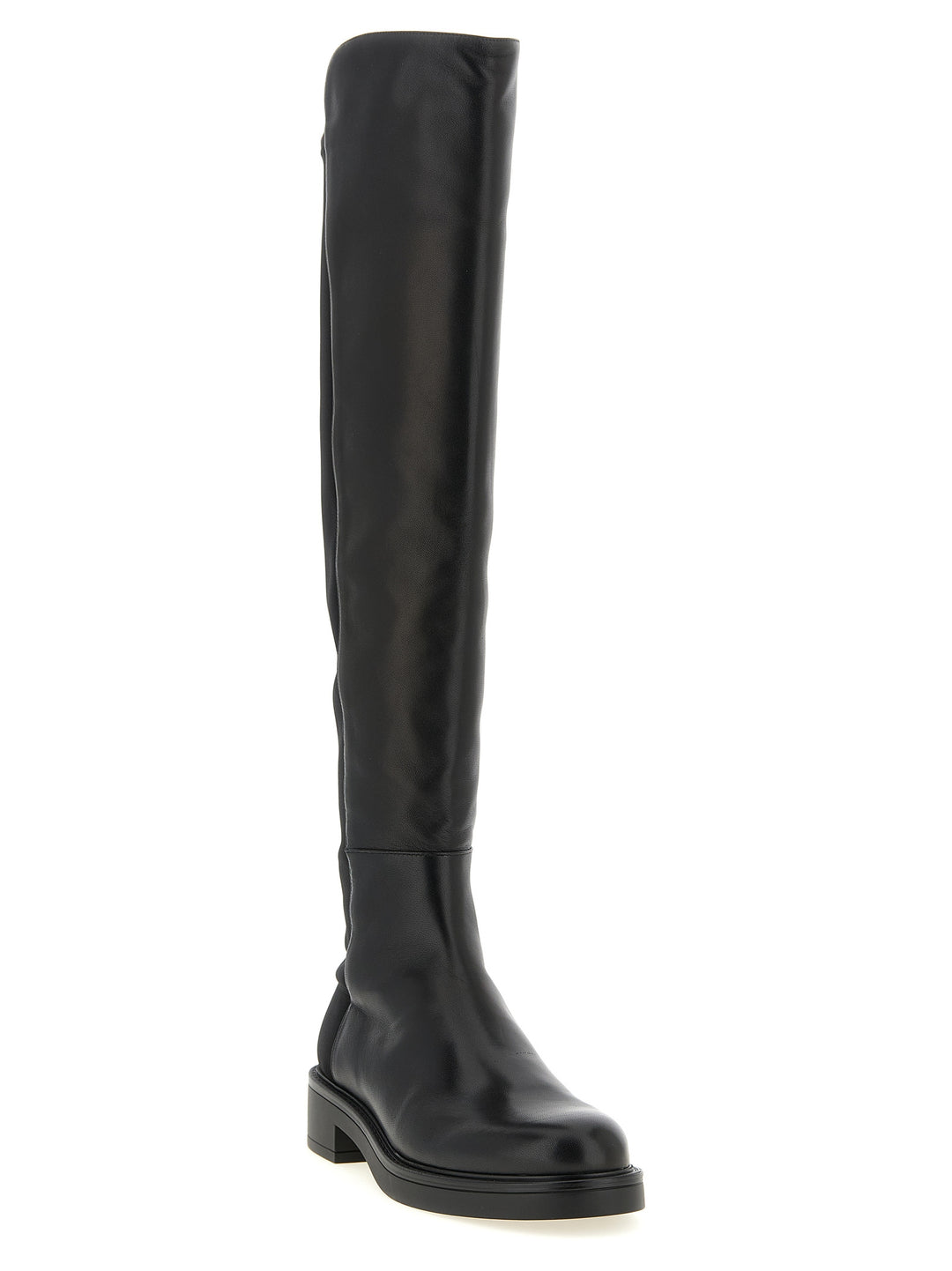 Stuart Weitzman 5050 Celia Boots and Ankle Boots - Black | 10e8d3586d0069a5caef7adbc76278aeff4a9b75