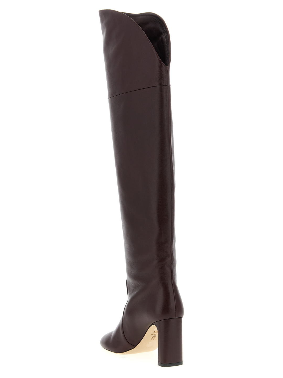 Stuart Weitzman Babette Over-The-Knee Tubo Boots and Ankle Boots - Bordeaux | ac97eaa8192876c8f3bdf51e3c75414c16829a62