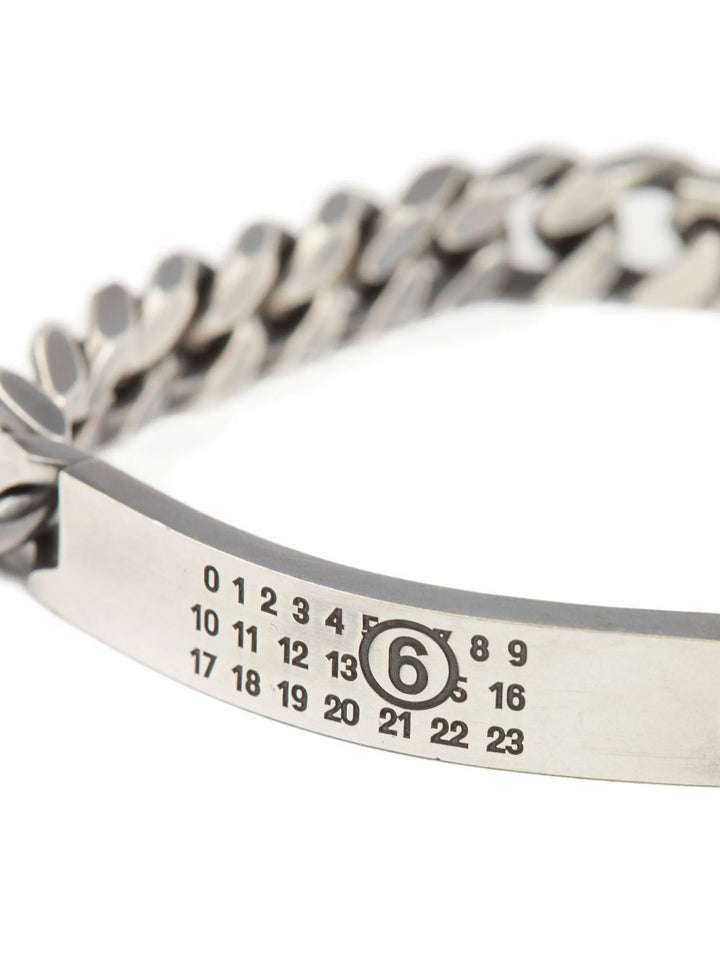 Mm6 Maison Margiela Id Tag Jewelry - Silver | 9fbae3ef01b73d846ab9376e6cf4650c8845bad3