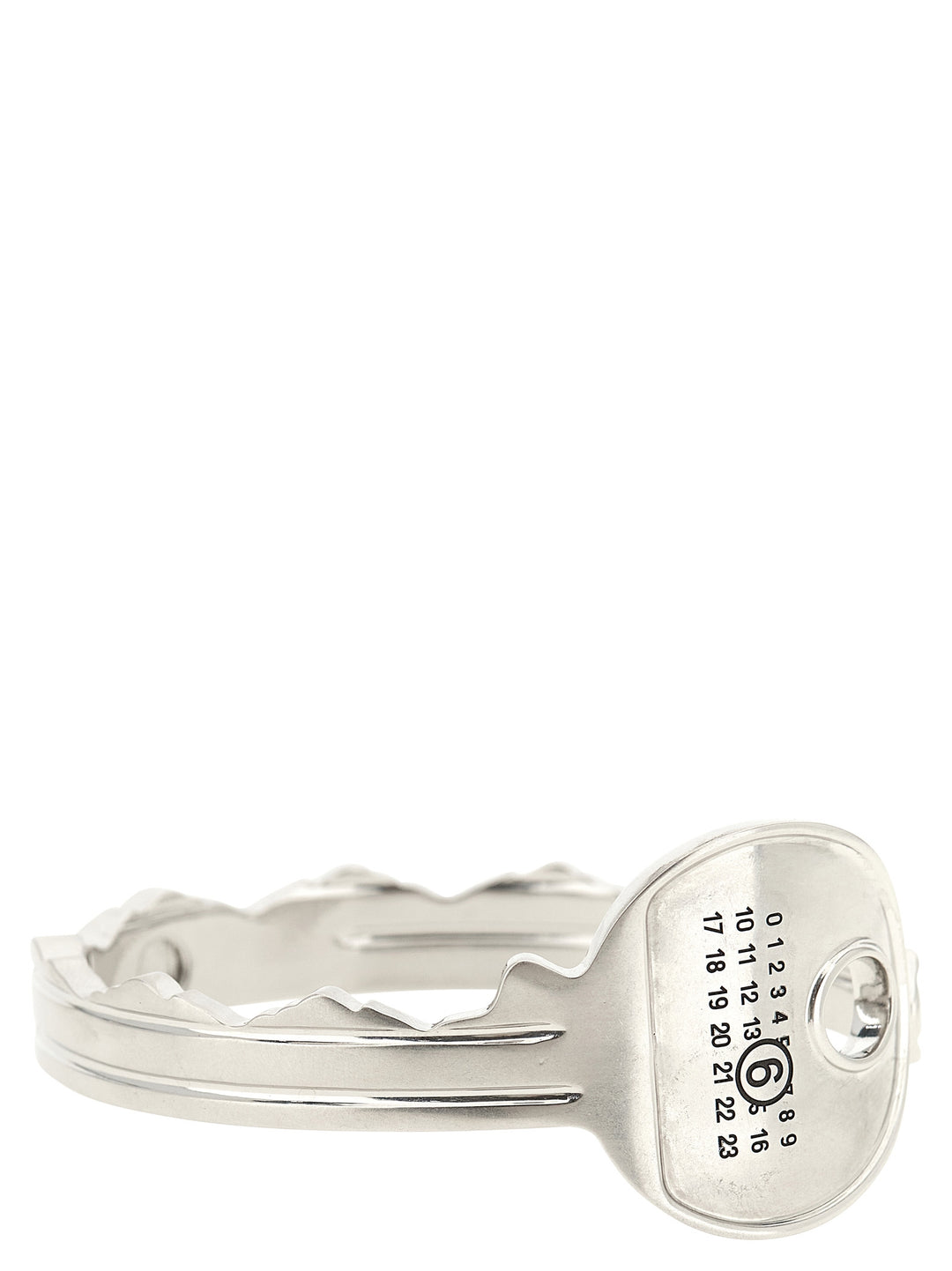 Mm6 Maison Margiela Numeric Signature Mm6 Jewelry - Silver | 7390cb4deb523df1571f067a2cac5a2786a3787e