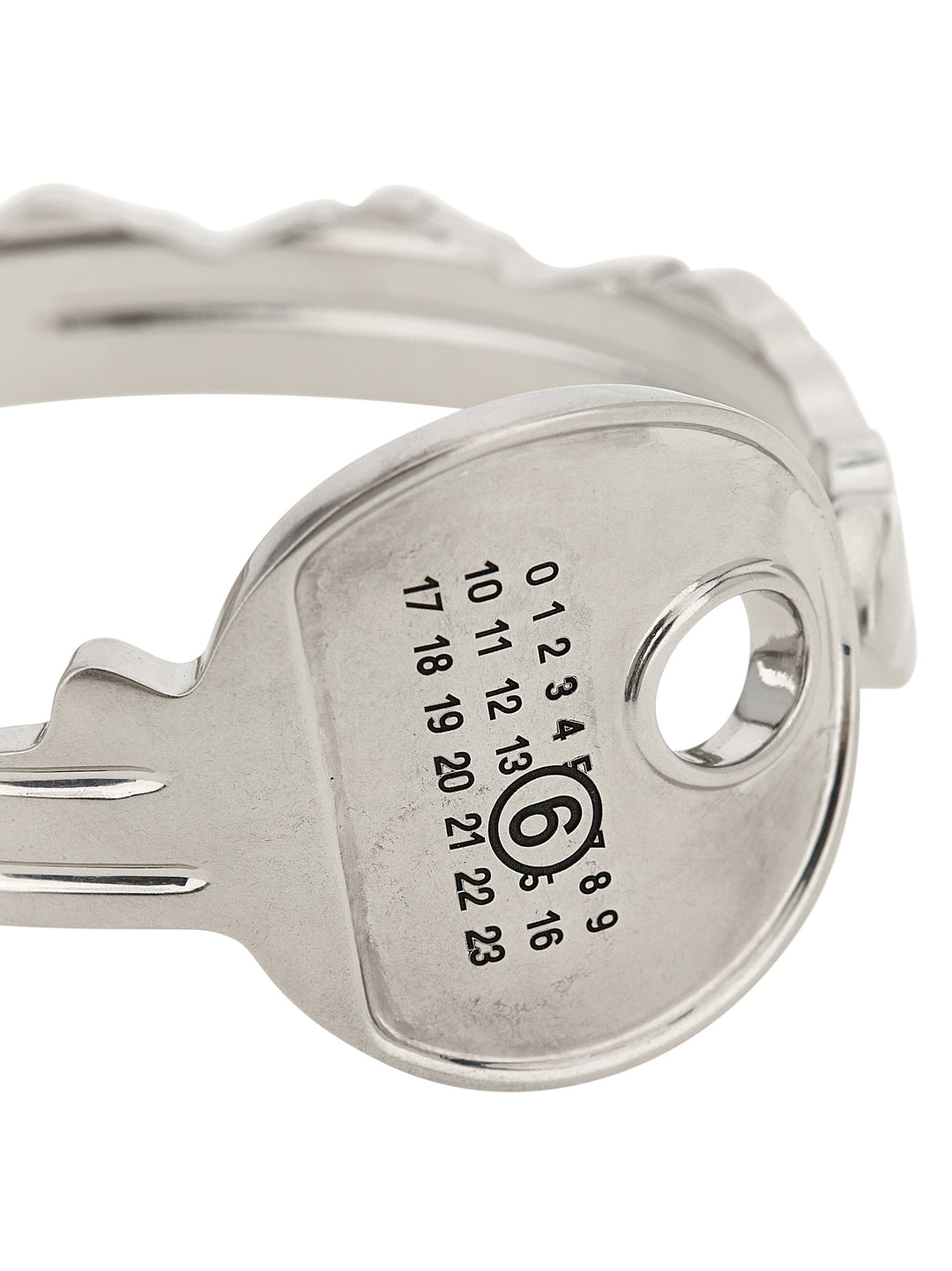 Mm6 Maison Margiela Numeric Signature Mm6 Jewelry - Silver | afabc863185a9f5003c6ac29d0b5c4dedfb2d819