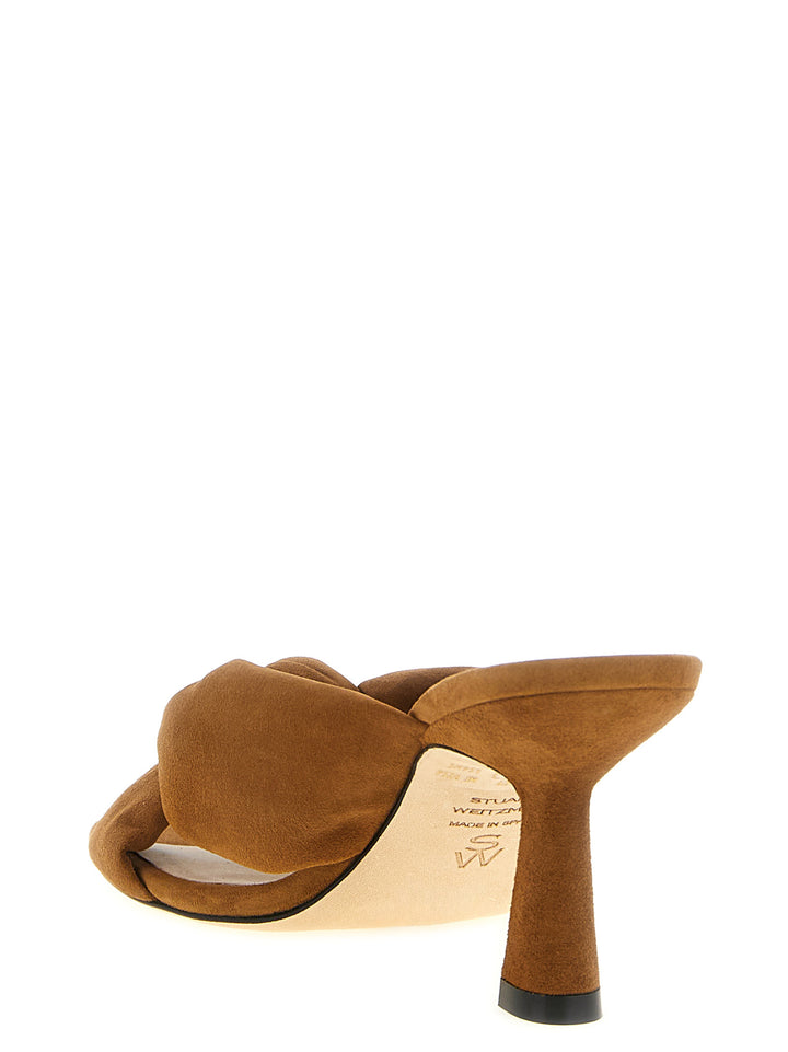 Stuart Weitzman Soplaya Sandals - Brown | 9b486e49ac7731dc5919a9669597b140c5b998e4