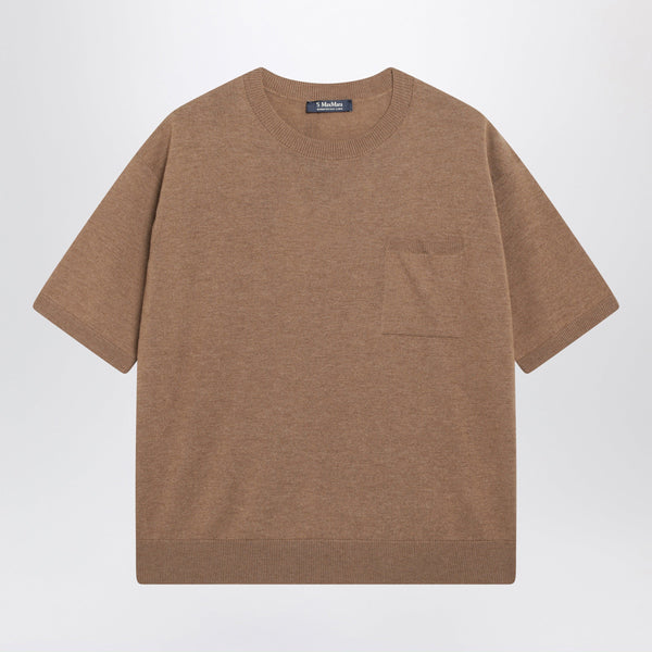 Aurelia Camel-Colored Wool Sweater