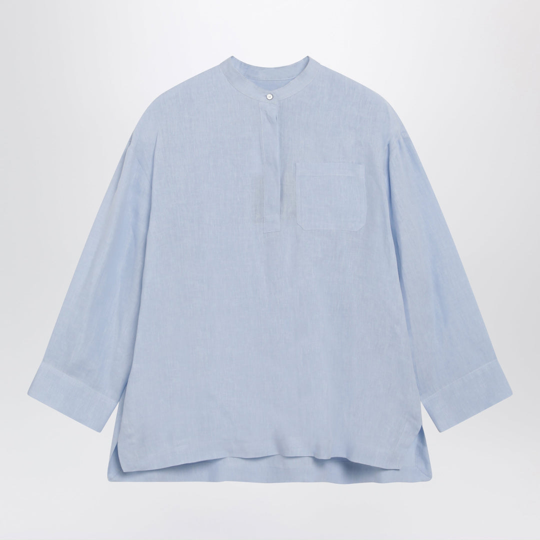 'S Max Mara Shirts & Tops - Light Blue | 8195316573335ed72e7d047e314f37b75d9d3b0a