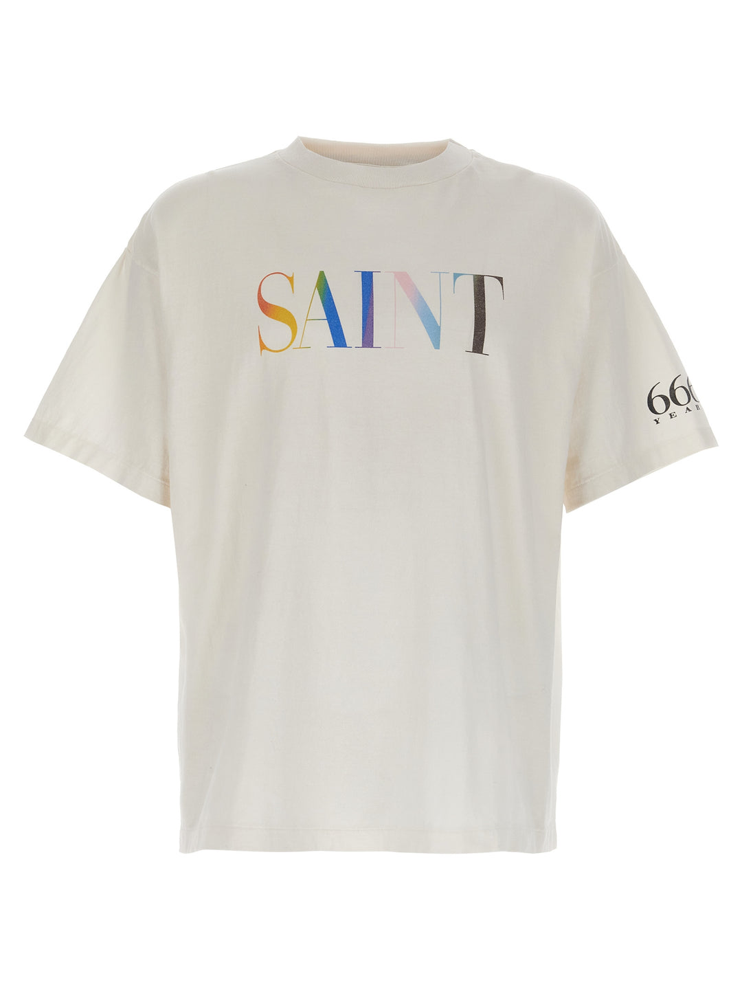 Rainbow Saint T-Shirt White