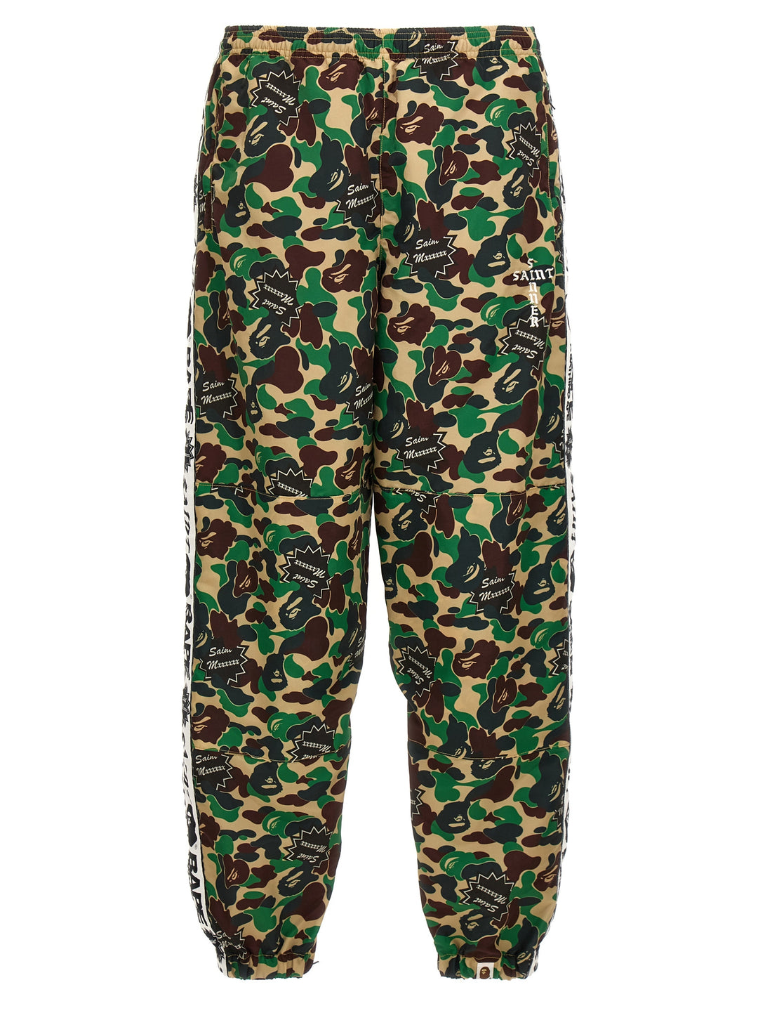 Saint Michael X A Bathing Ape Joggers Pants Multicolor