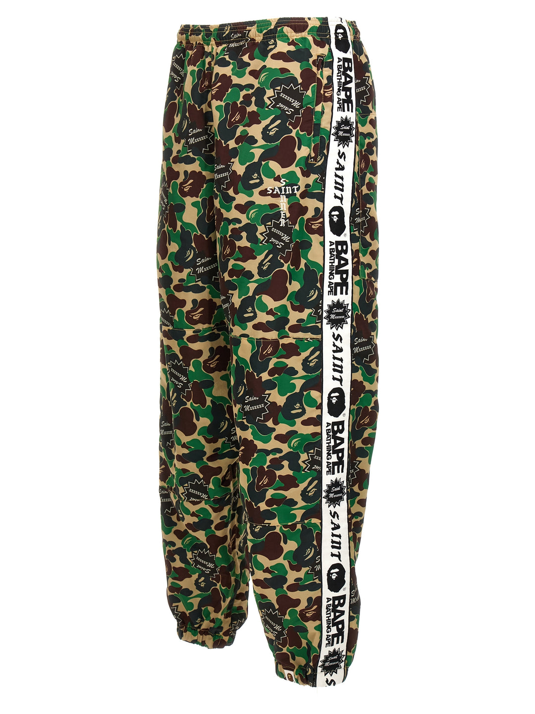 Saint Michael X A Bathing Ape Joggers Pants Multicolor