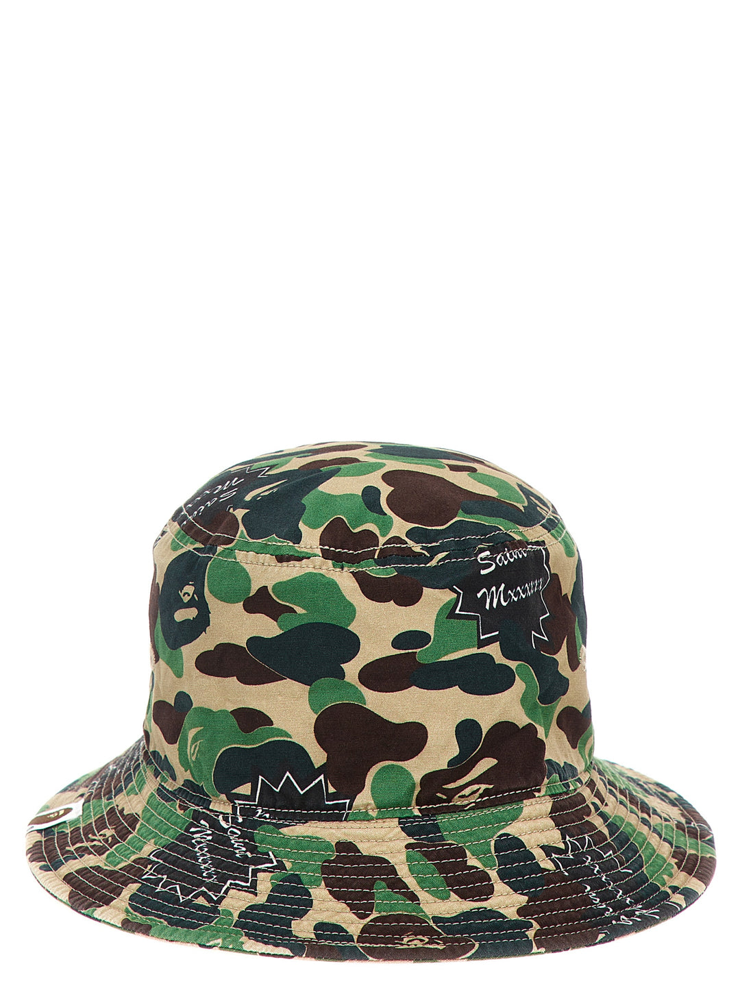 Bucket Hat Saint Michael X A Bathing Ape Hats Multicolor