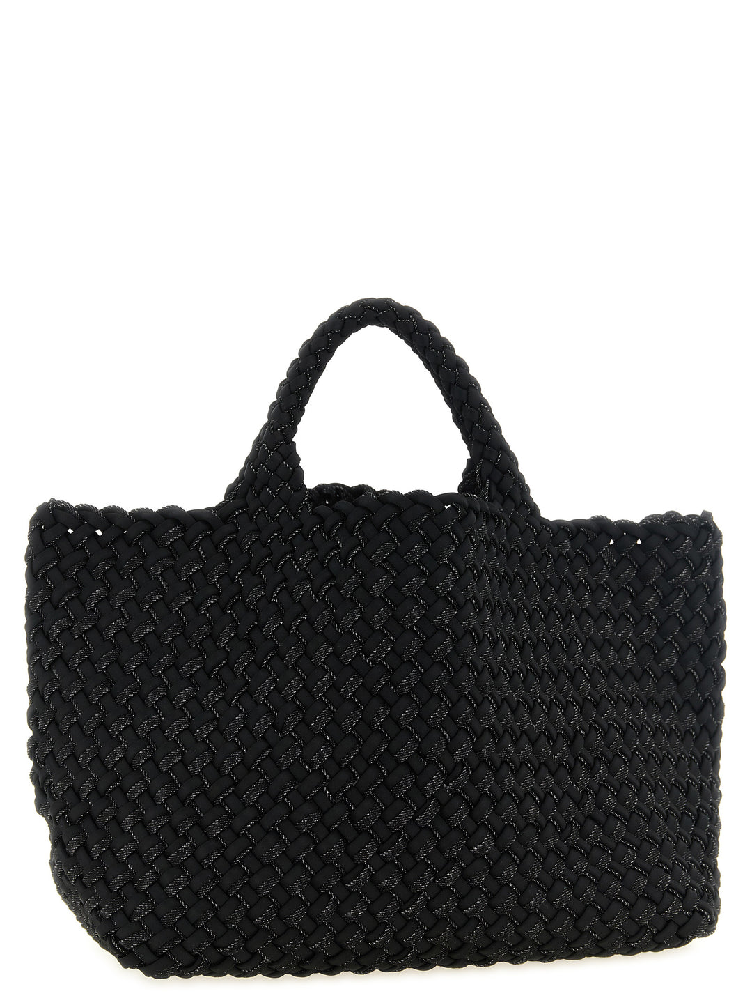 Naghedi St. Barths Double Weave Tote Bag - Black | 8e1d7480d3afff5893388674e047454bb038b4a9