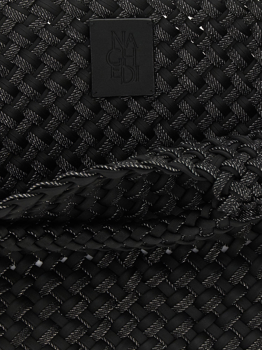 Naghedi St. Barths Double Weave Tote Bag - Black | 2e6150bc6db27681e279e955097b8f0bc07dcdc0