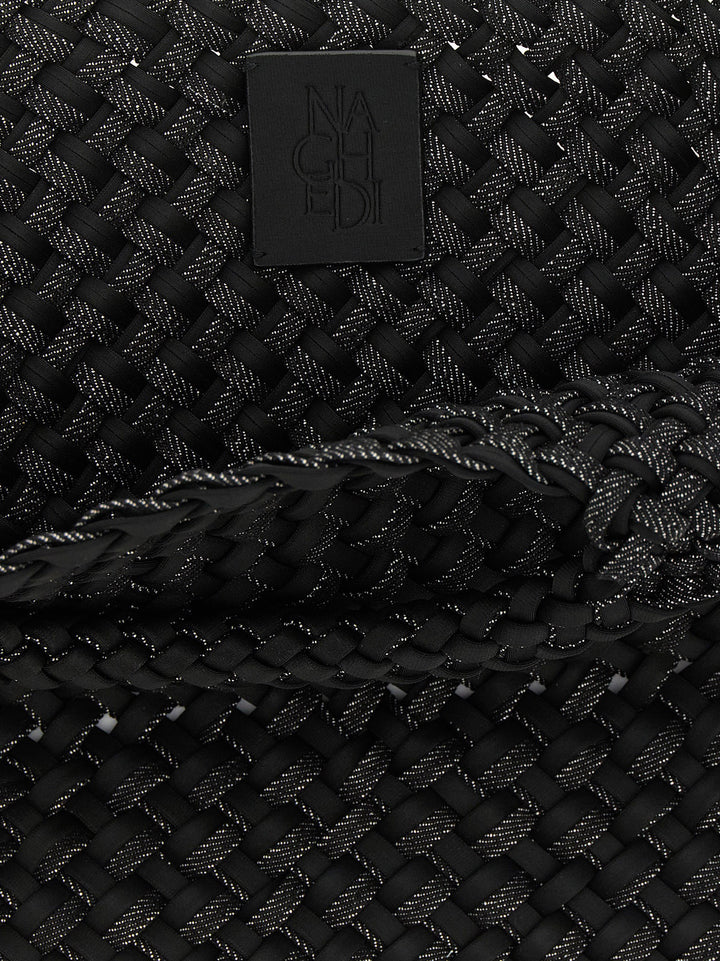 Naghedi St. Barths Double Weave Tote Bag - Black | 2e6150bc6db27681e279e955097b8f0bc07dcdc0