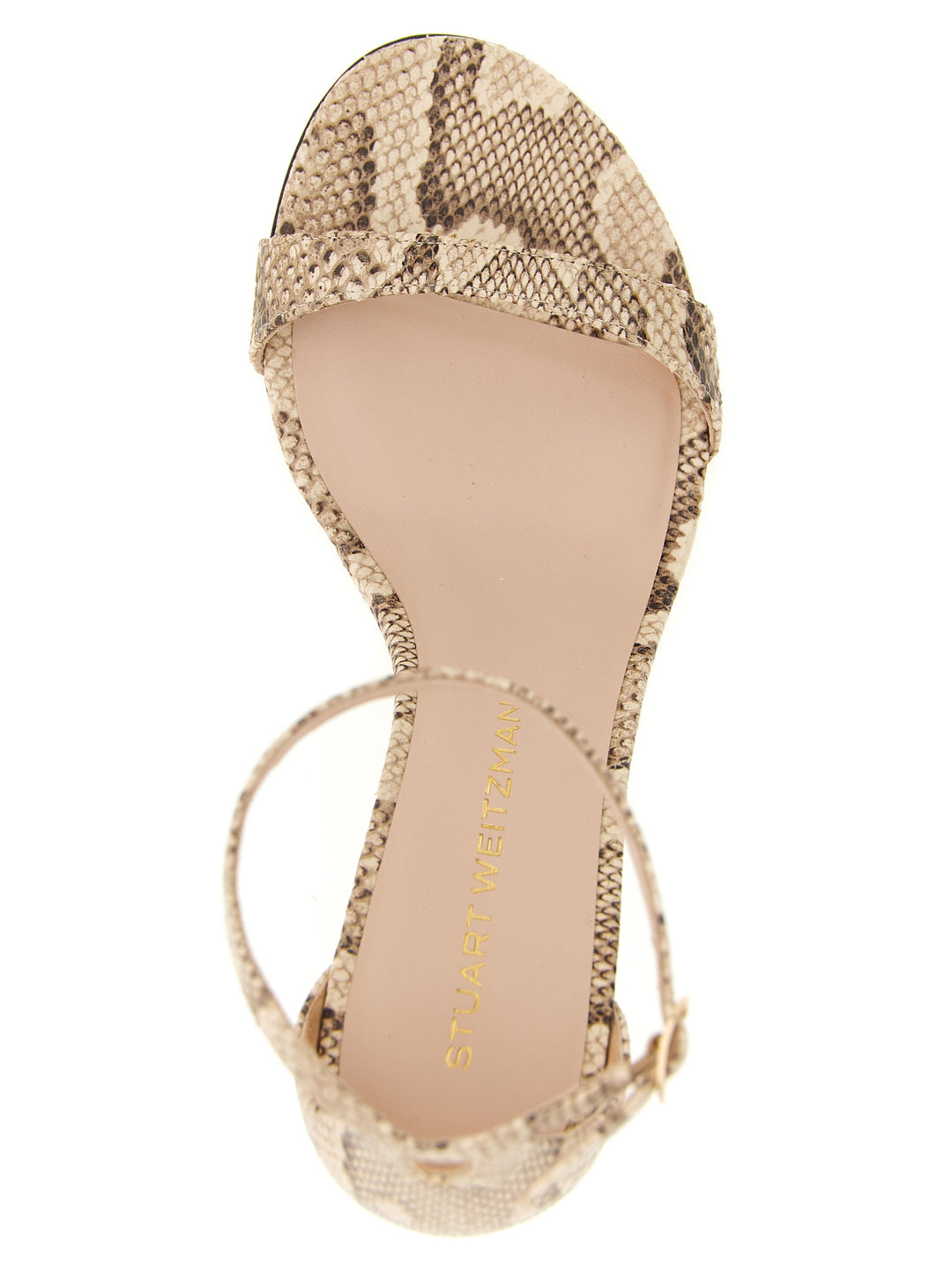 Stuart Weitzman Nudist Ii Sandals - Beige | 59f6e1cff72b3646ba477f7cebceb30f843cc2f9