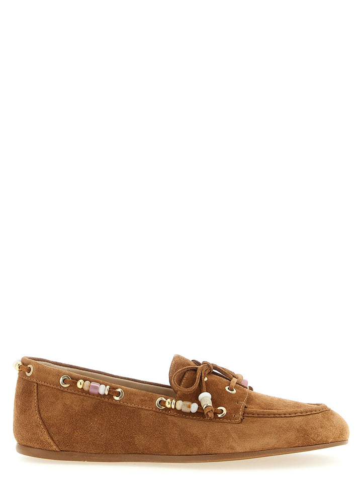 Stuart Weitzman Majorca Tinsley Loafers - Brown | c26a2c55e448bf8929549a6001115926c59f6faa