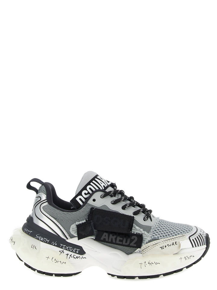 Dsquared2 Faster Sneakers - Gray | 6f8a5c1434500849a67e3d84fddf6639d0007b92