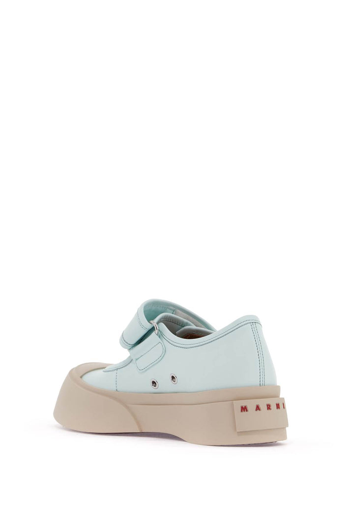 Pablo Mary Jane Nappa Leather Sneakers