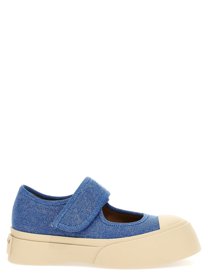 Marni Mary Jane Sneakers - Light Blue | 89fd392199173b6ae6456833f4db727bc0de35db
