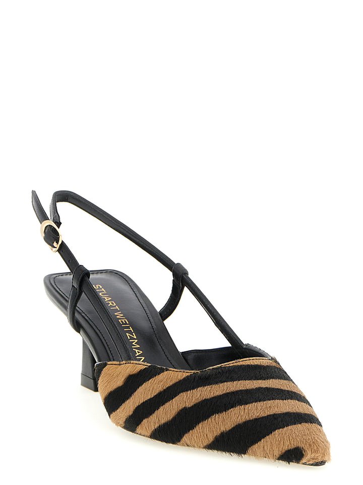Stuart Weitzman Vinnie Pony Hair Slingbacks Pumps - Multicolor | f3ebcdd77d819b366e4714ce569f0fc242aec6fc