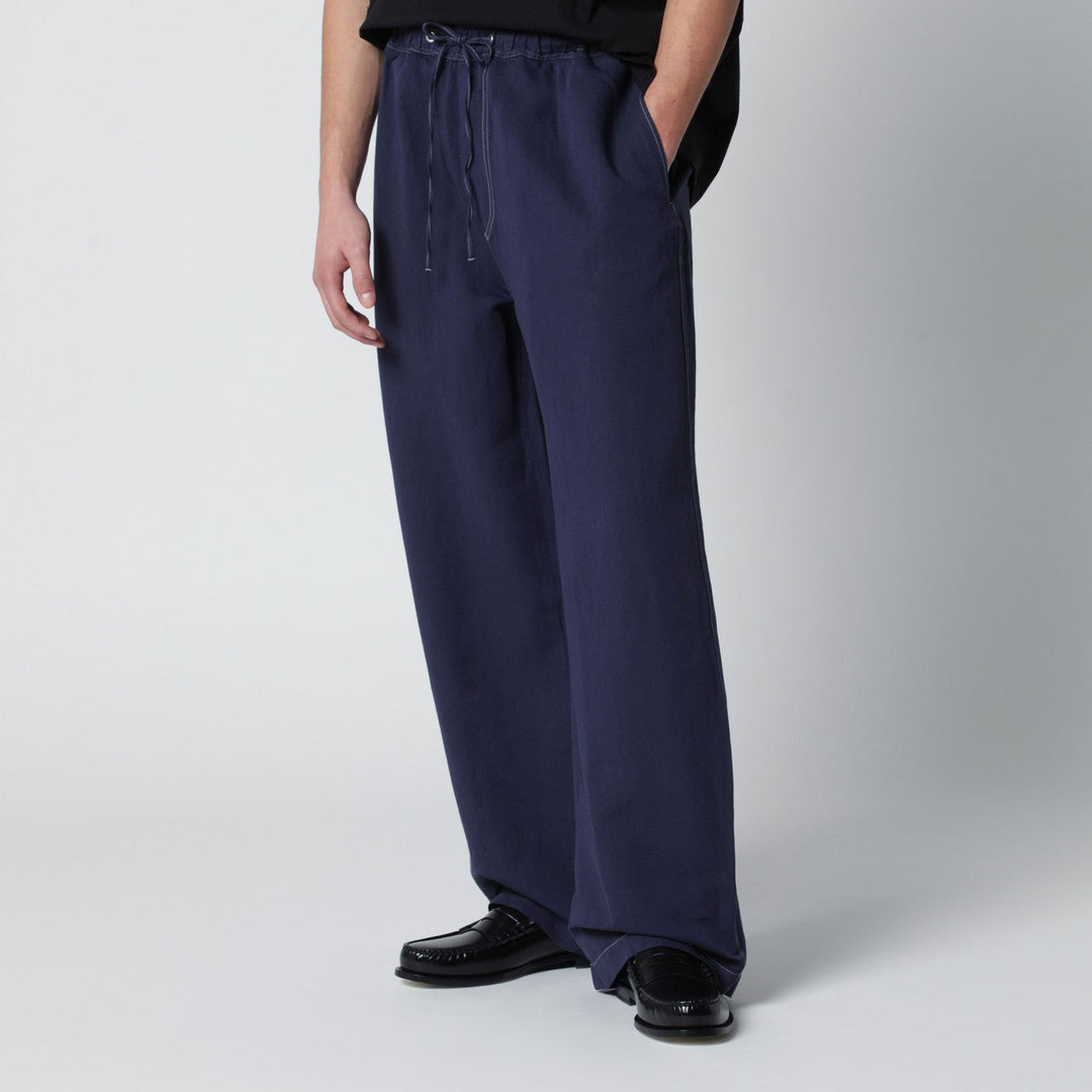Studio Nicholson Pants - Blue | e3aa87cd41e1c50a9a7a81589cb3e2a40ff96773