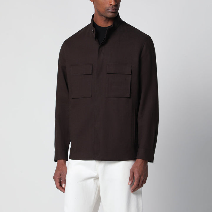 Zegna Shirts & Tops - Brown | 36727c62106fc77e84955c3eeeed64e835c7cb64