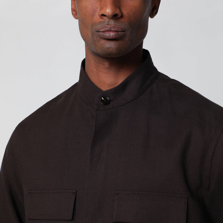 Zegna Shirts & Tops - Brown | 4b9b2957b0f98fb30297d3da9bcbd8524ffaca7d