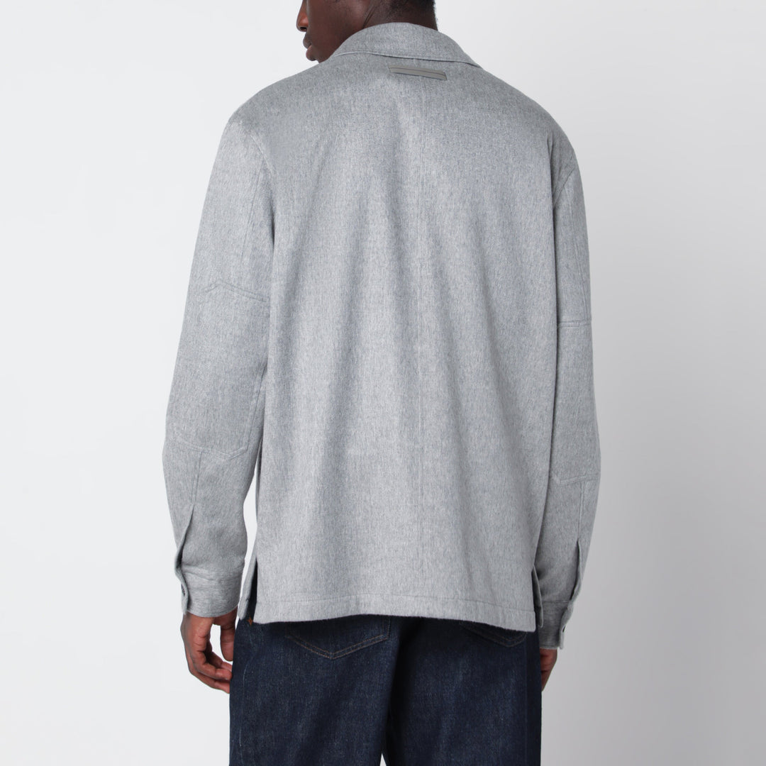 Zegna Coats & Jackets - Grey | 6bc534f965f460234e5bb021abf6fe647378a725