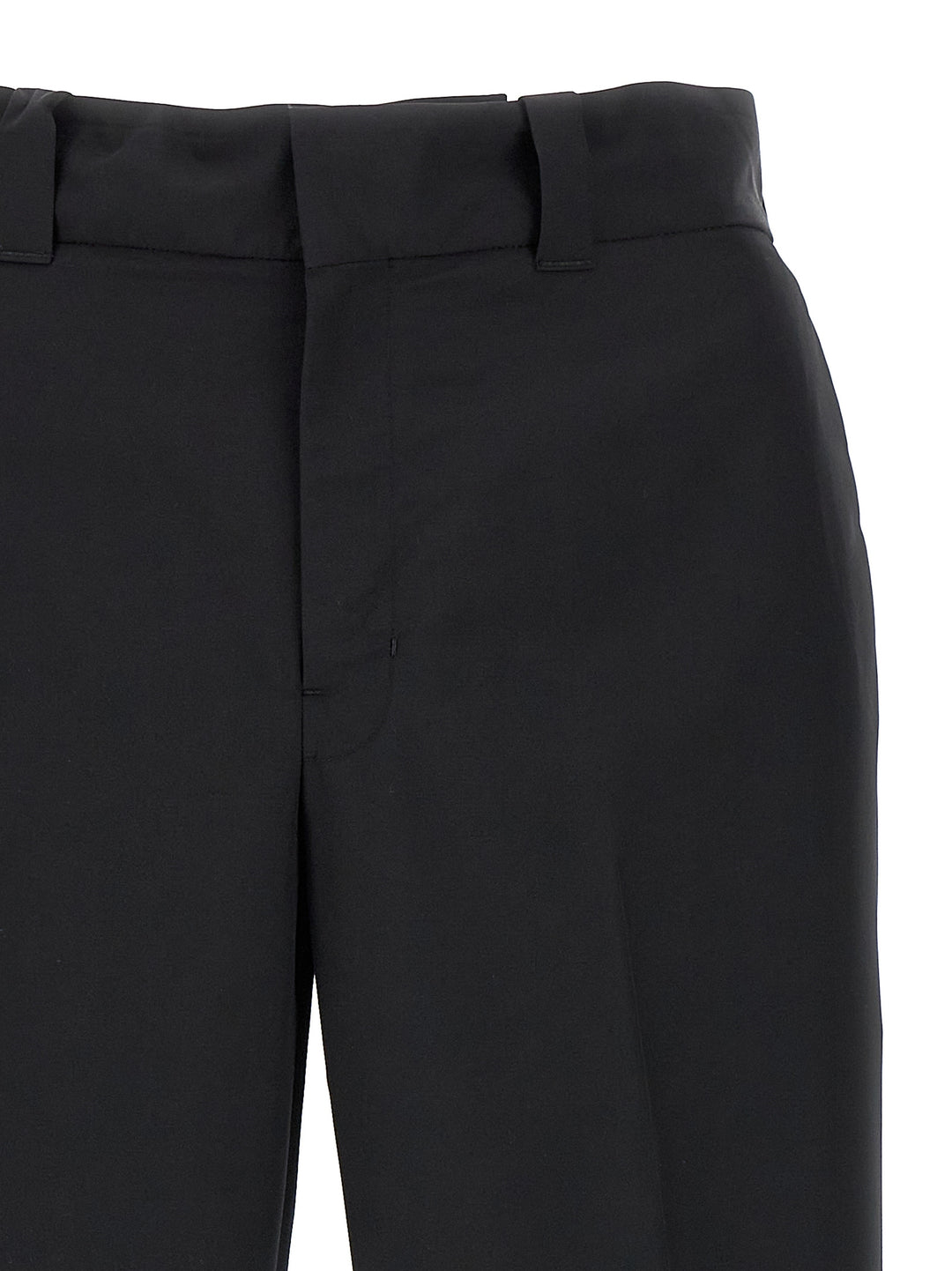 Prada Wool Pants - Black | 68a275e4e34d07247cf2d9e2b8223979b3e3fce7