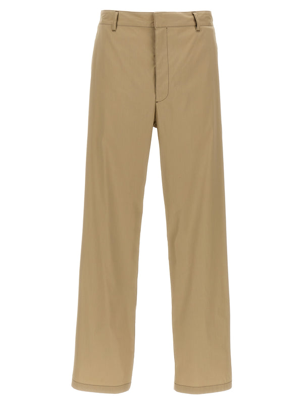 Poplin Pants Beige