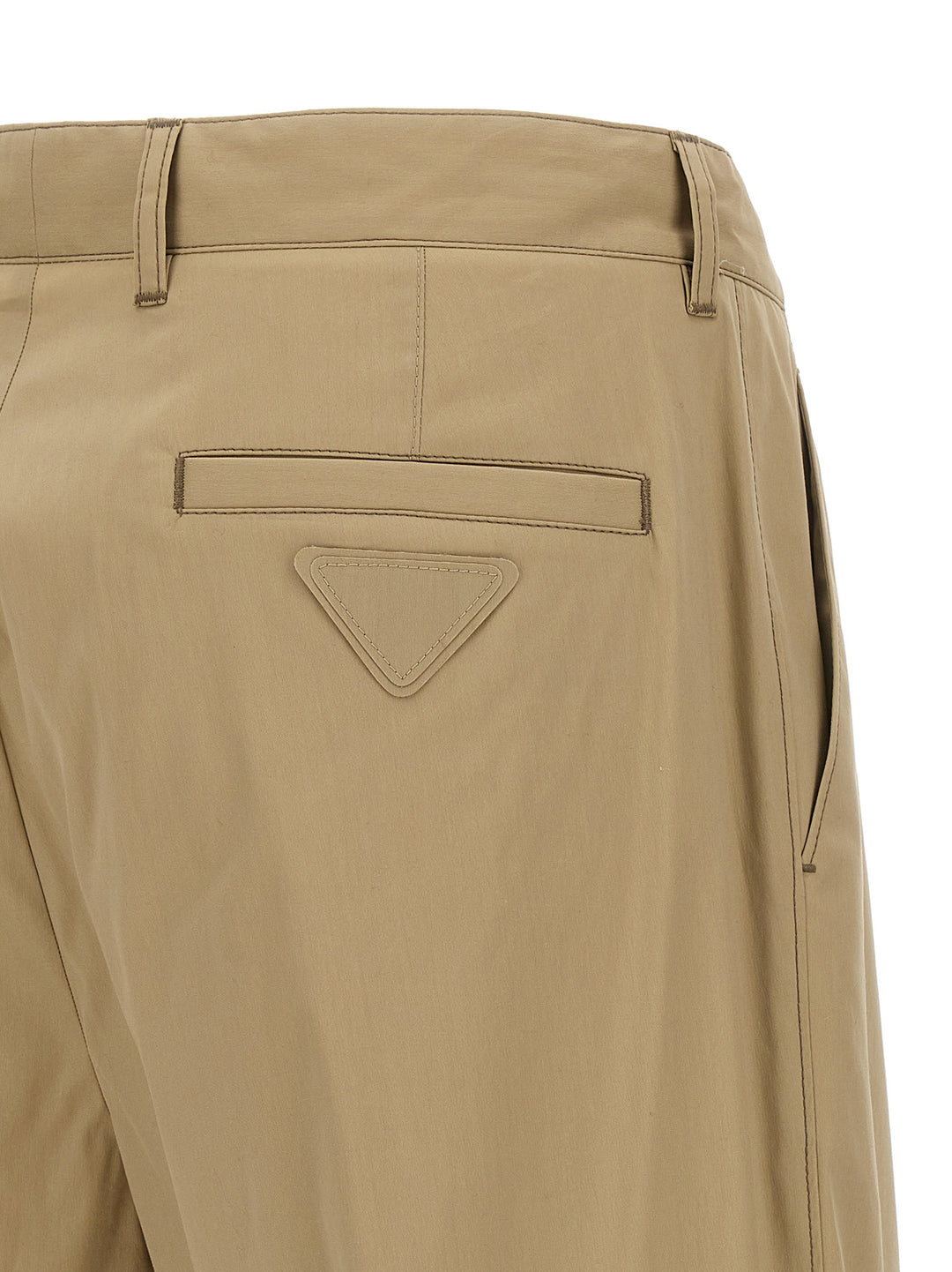 Prada Poplin Pants - Beige | 5d87a61d9dfa892725ba8792c868114866771792