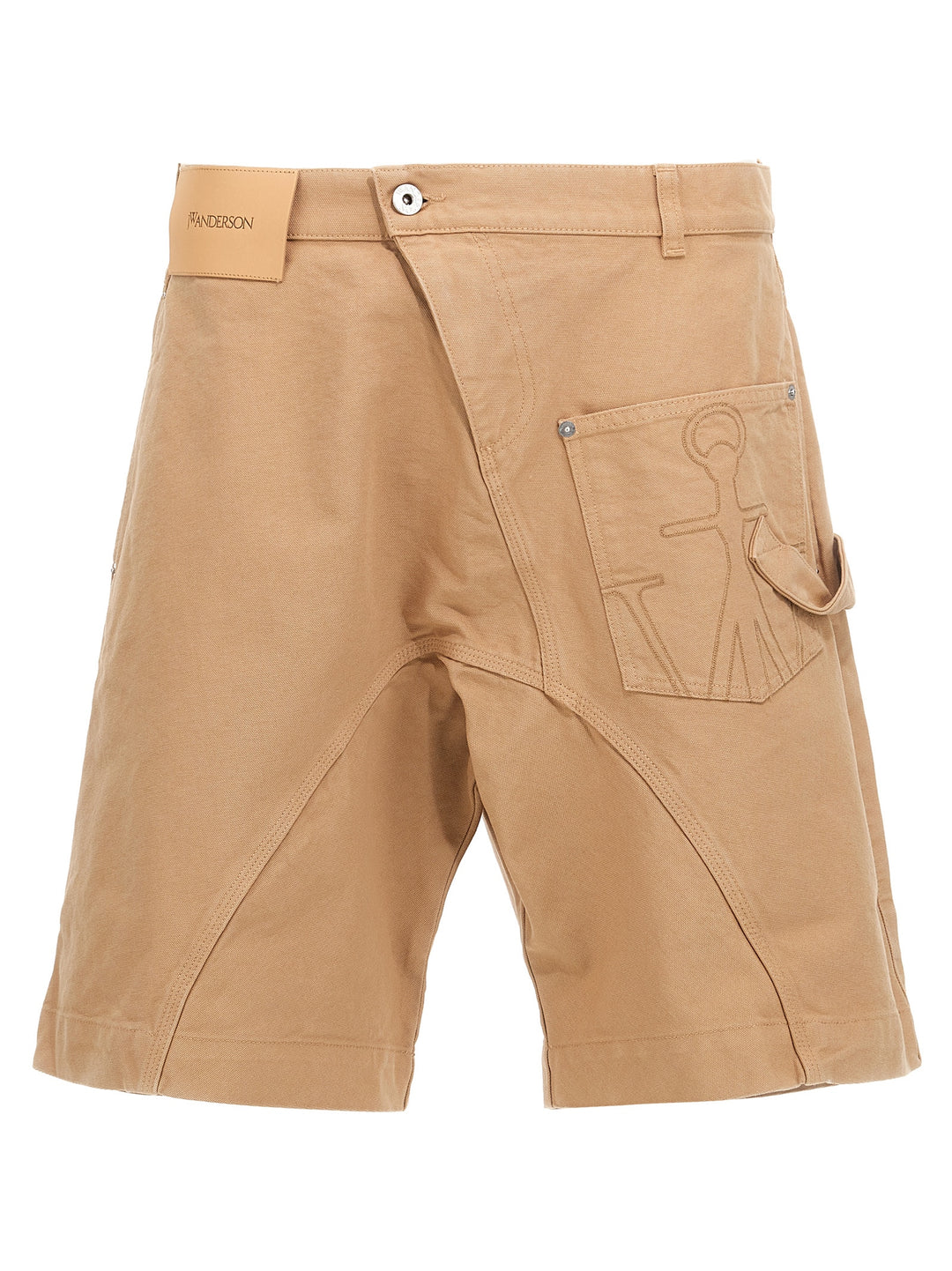 Twisted Workwear Bermuda, Short Beige