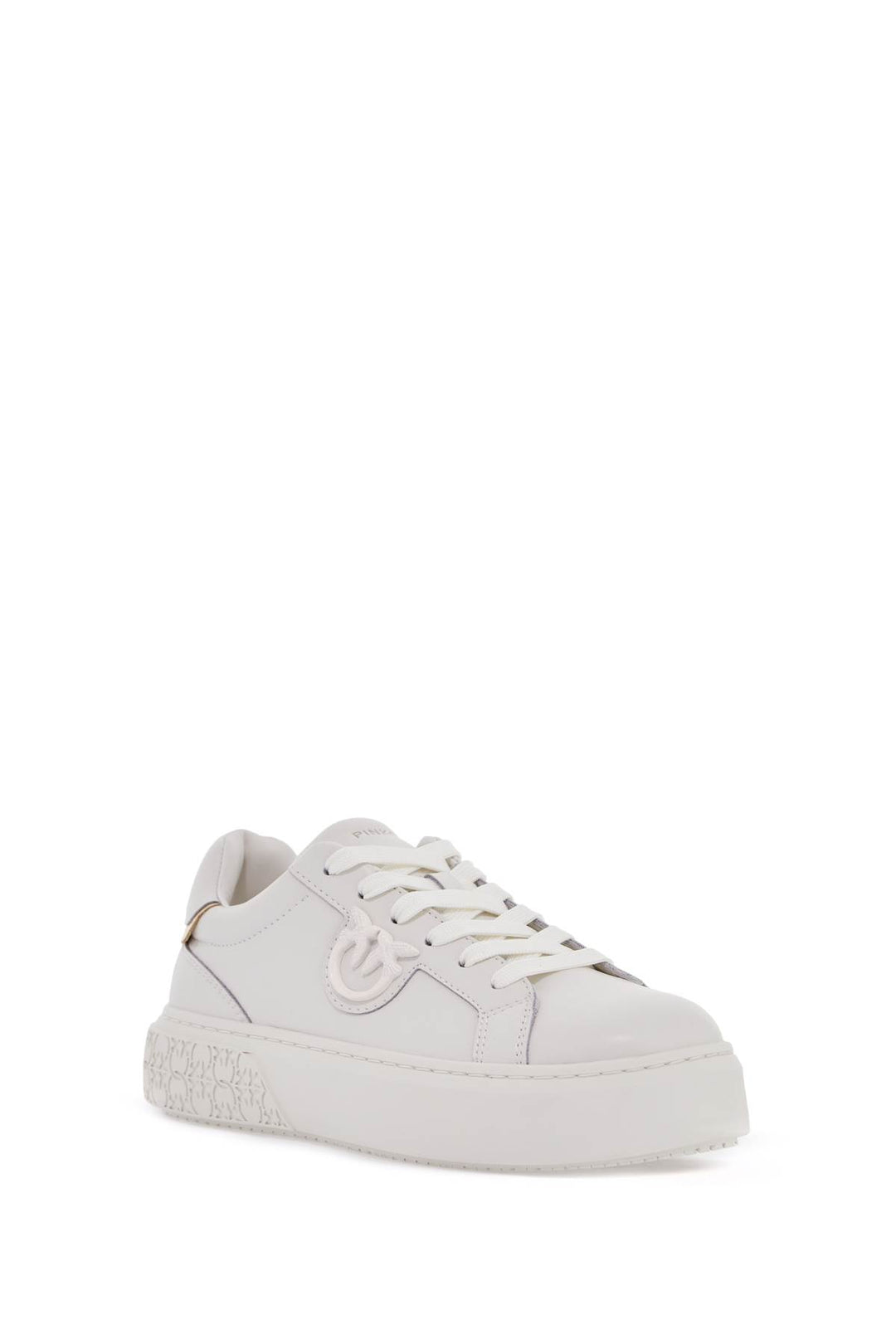 Monogram Detail Platform Sneakers With