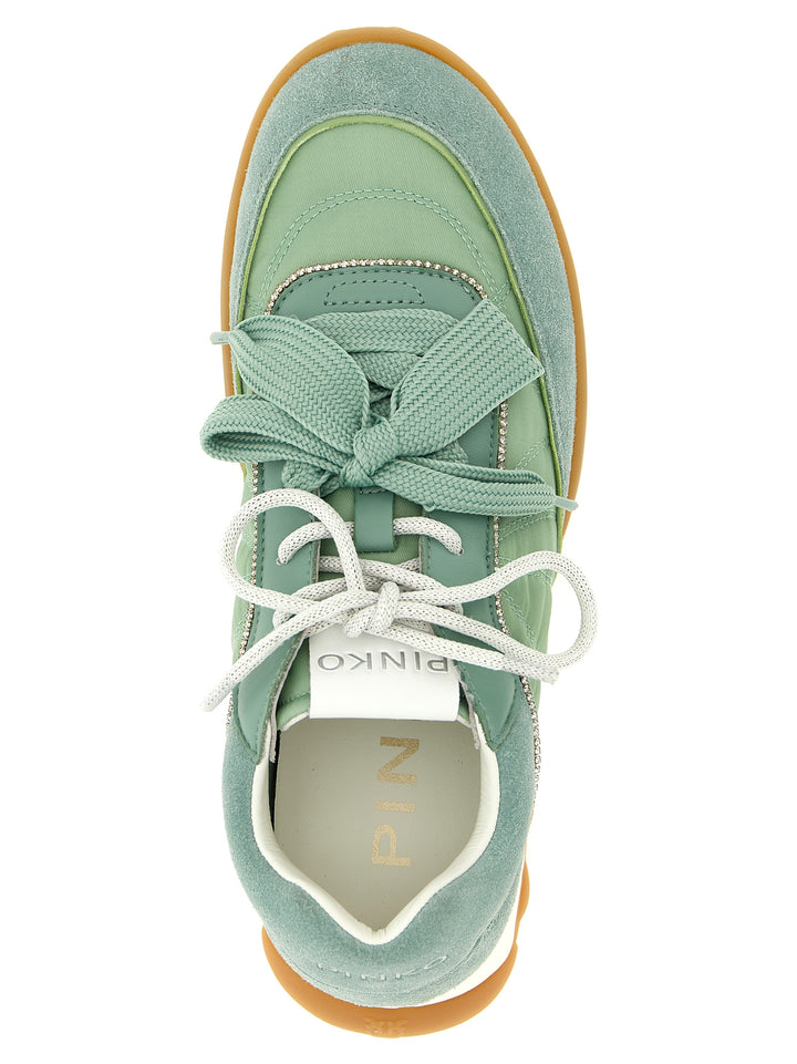 Pinko Gea 02 Sneakers - Green | a2f585245e6397a3139fea9fcea8e326cc81e843