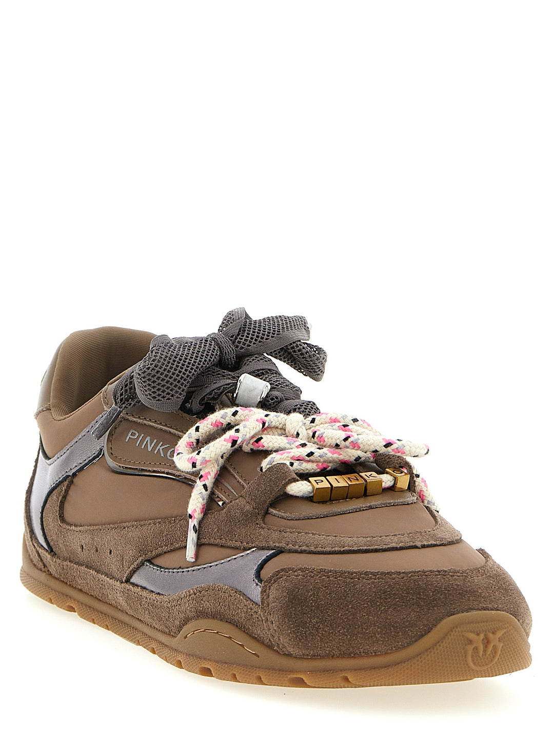 Pinko Yulia 01 Sneakers - Brown | df98619107ba0aa754be75c3a3d40ae02e6ab237