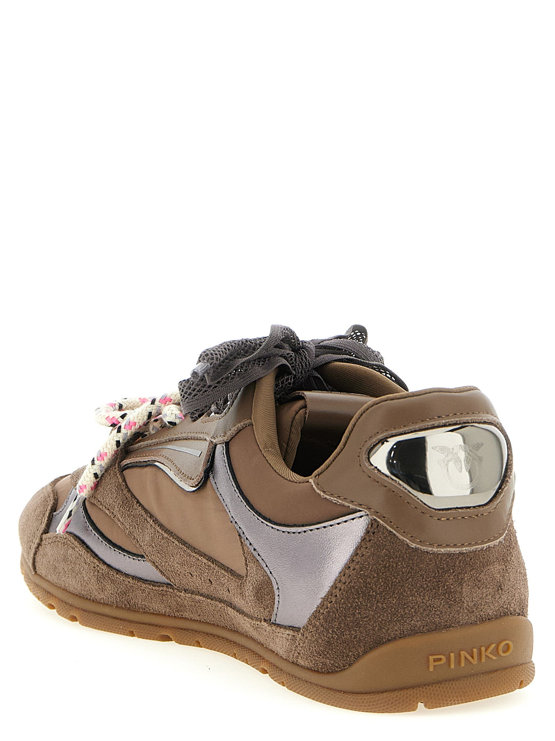 Pinko Yulia 01 Sneakers - Brown | f58280e5a1e3e73f59f0a83fa2d9c095798f919c