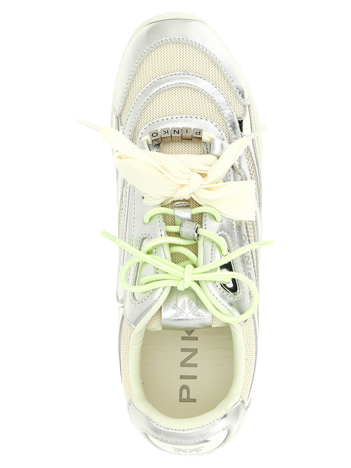 Pinko Yulia 01 Sneakers - Silver | e3a632d6f4f79c82f322b445024e61fcfd254294