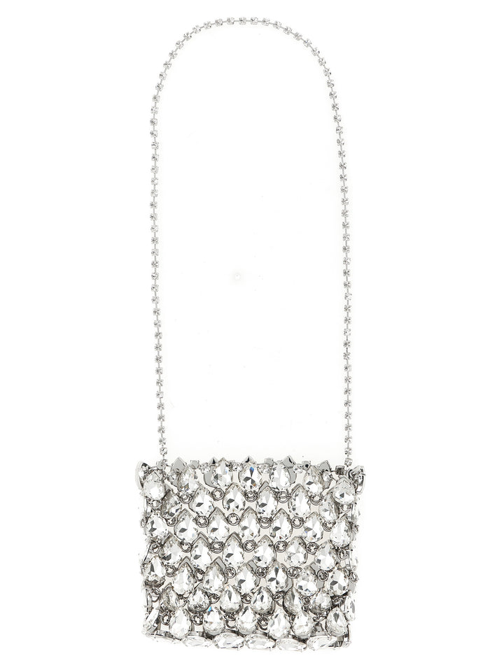 Self Portrait Silver Crystal Chainmail Mini Clutch - Multicolor | ba6ceb683a99827a0f82e121782e771523d86d8c