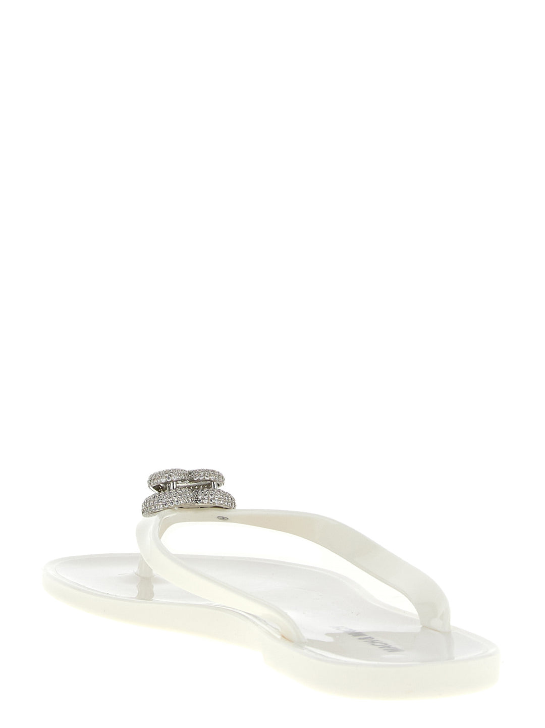 Mach & Mach Double Heart Sandals - White | 2db18580640b1c8876d8efa4dc8fd46e49ed1d75