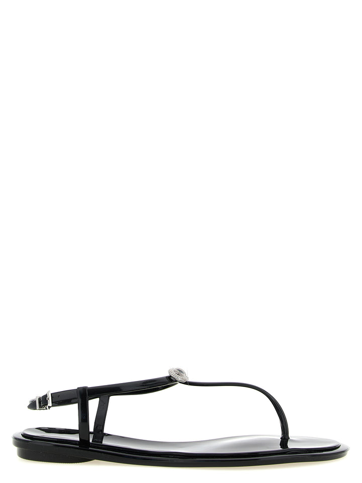 Mach & Mach Double Bow Sandals - Black | b6863780a6f8e65f394af10fc77eabd2ebd5d736