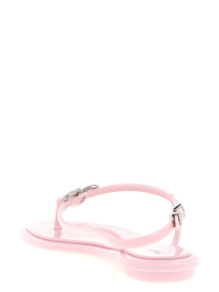 Mach & Mach Double Bow Sandals - Pink | e55944a99b62d6f656aecd48b6eaab548c653b9f