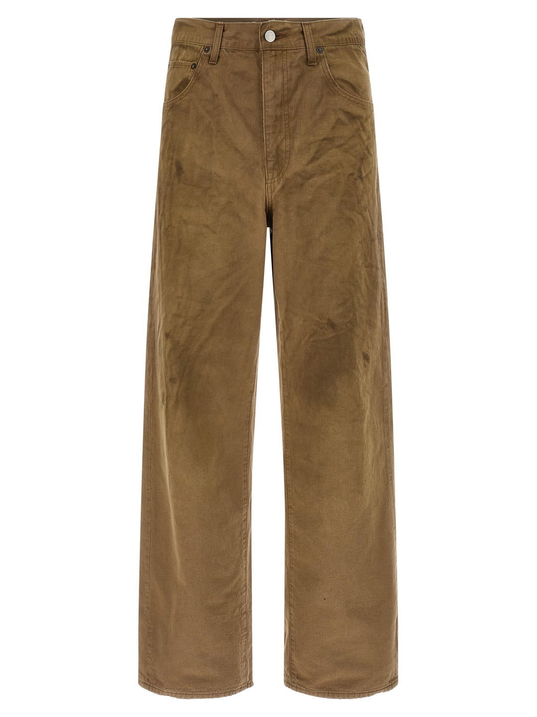 Ssstein Oxford Dyed Vintage Pants - Beige | 8bf4f20377daaaab9bf6f58683c87bbc32c0065a