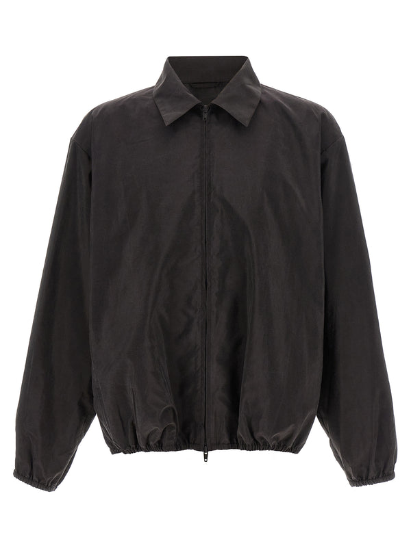 Collar Jacket Puffer Jackets Brown