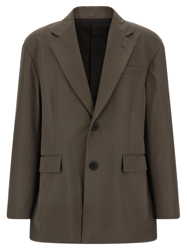 Ssstein With Laces Blazer - Brown | 653799857bc1a14ee908e773415ceae3f9b65f8c