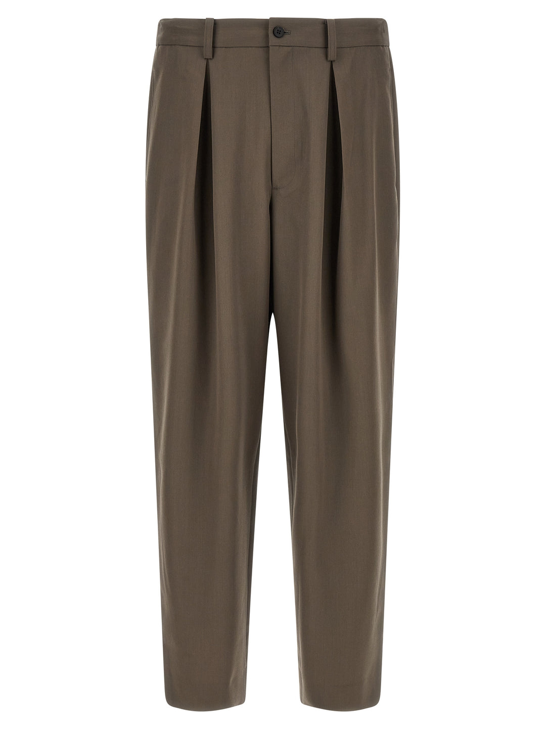 Ssstein With Pleats Pants - Brown | 51d6b6109e8c17912295910e42ec4ed6412f6f84