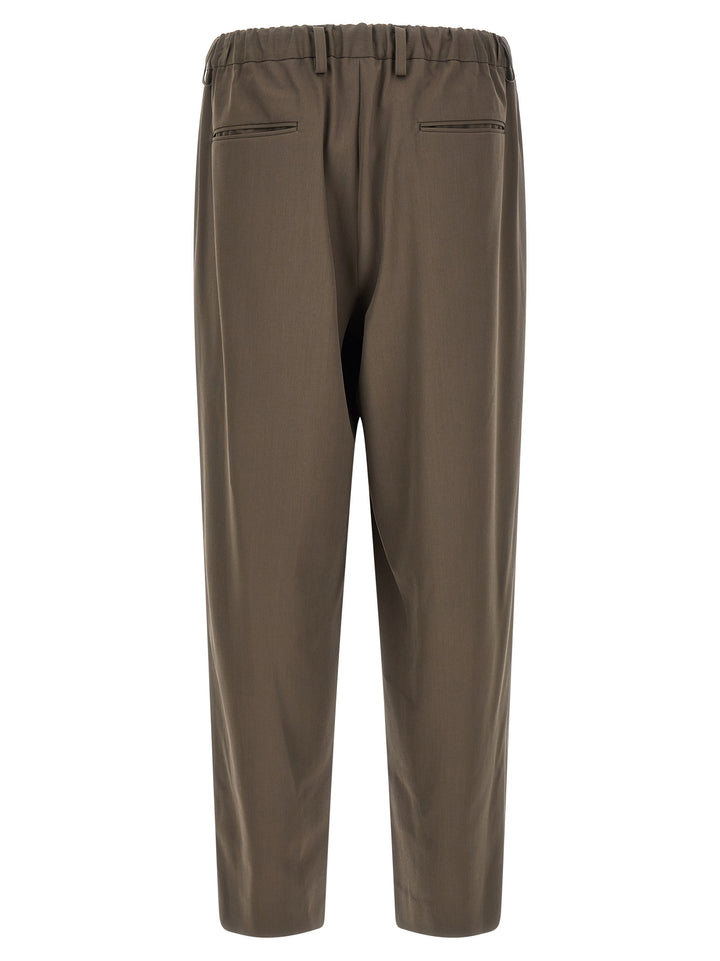 Ssstein With Pleats Pants - Brown | eb8f6d730654d61814a4ff68e9da93efe20ab870