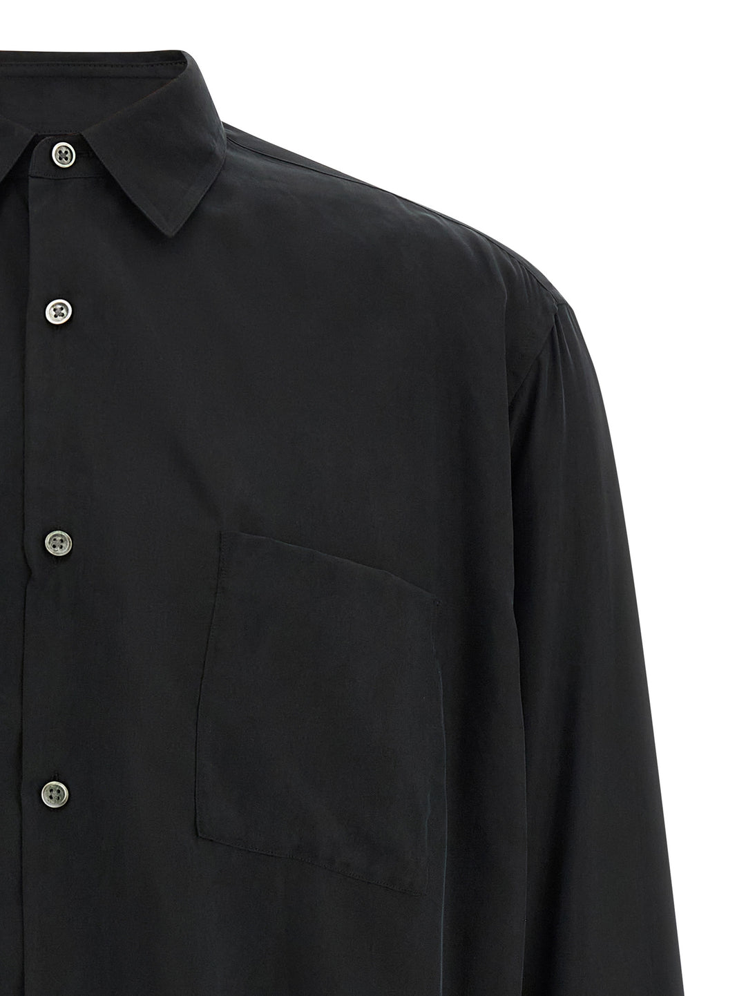 Ssstein Shirt With Pocket Shirt and Blouse - Black | 901c3f78ca1b33481697d59717be9844cfde59a4