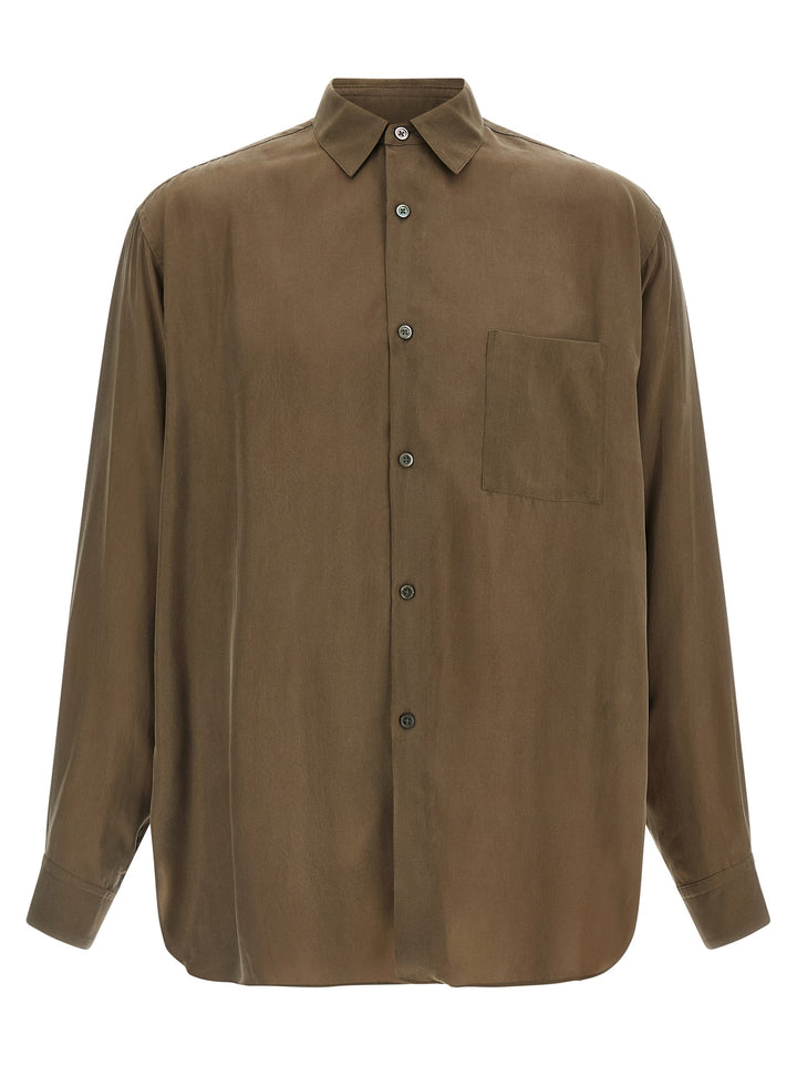 Ssstein Shirt With Pocket Shirt and Blouse - Brown | 52dc50753c983050d8335ff7ace5b54489dbf340